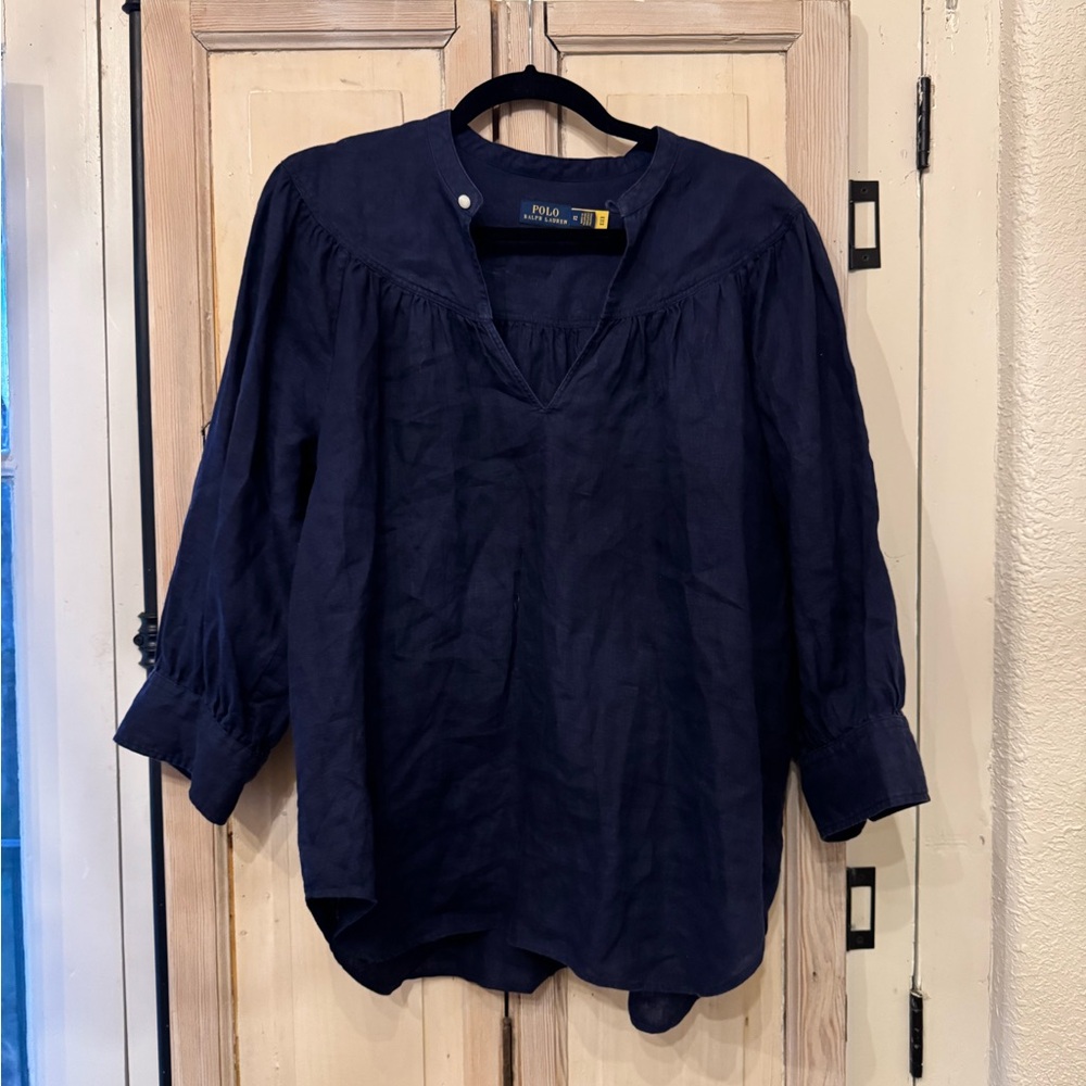 Polo by Ralph Lauren Dark Blue Blouse
